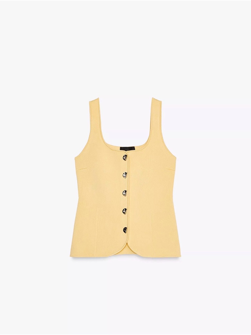 Zara Smooth Knit Corset Top